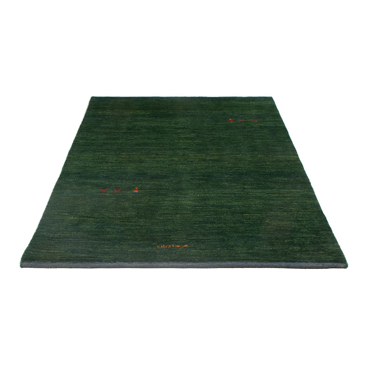 Alfombra Gabbeh - Persa - 183 x 115 cm - verde oscuro
