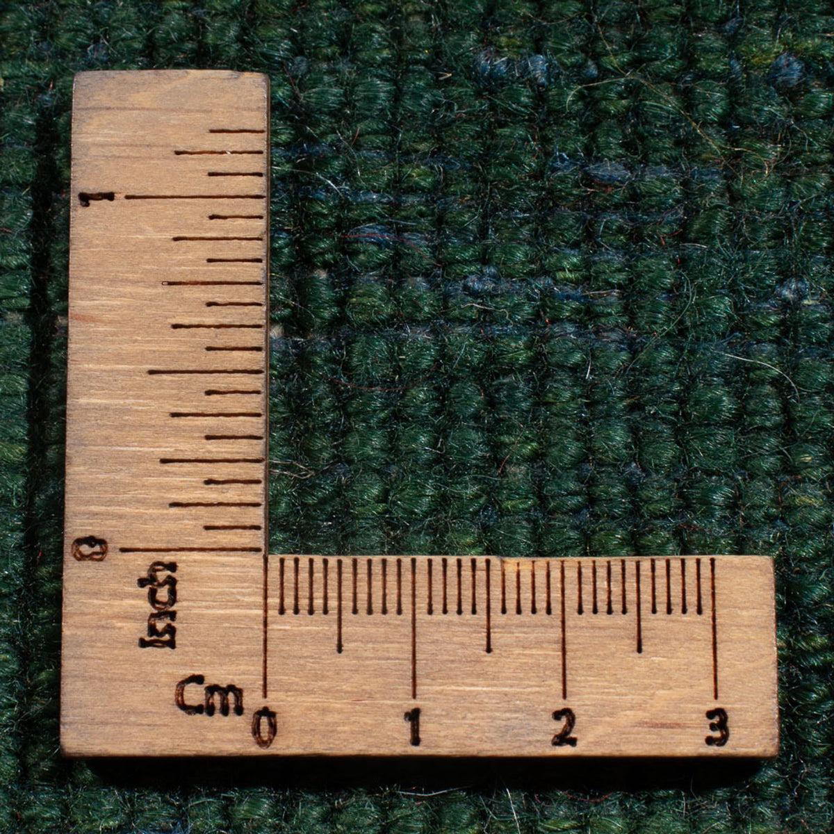 Alfombra Gabbeh - Persa - 183 x 115 cm - verde oscuro