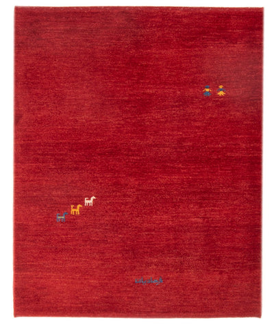 Gabbeh persa Alfombra 103x145cm - Perserteppich Wollteppich