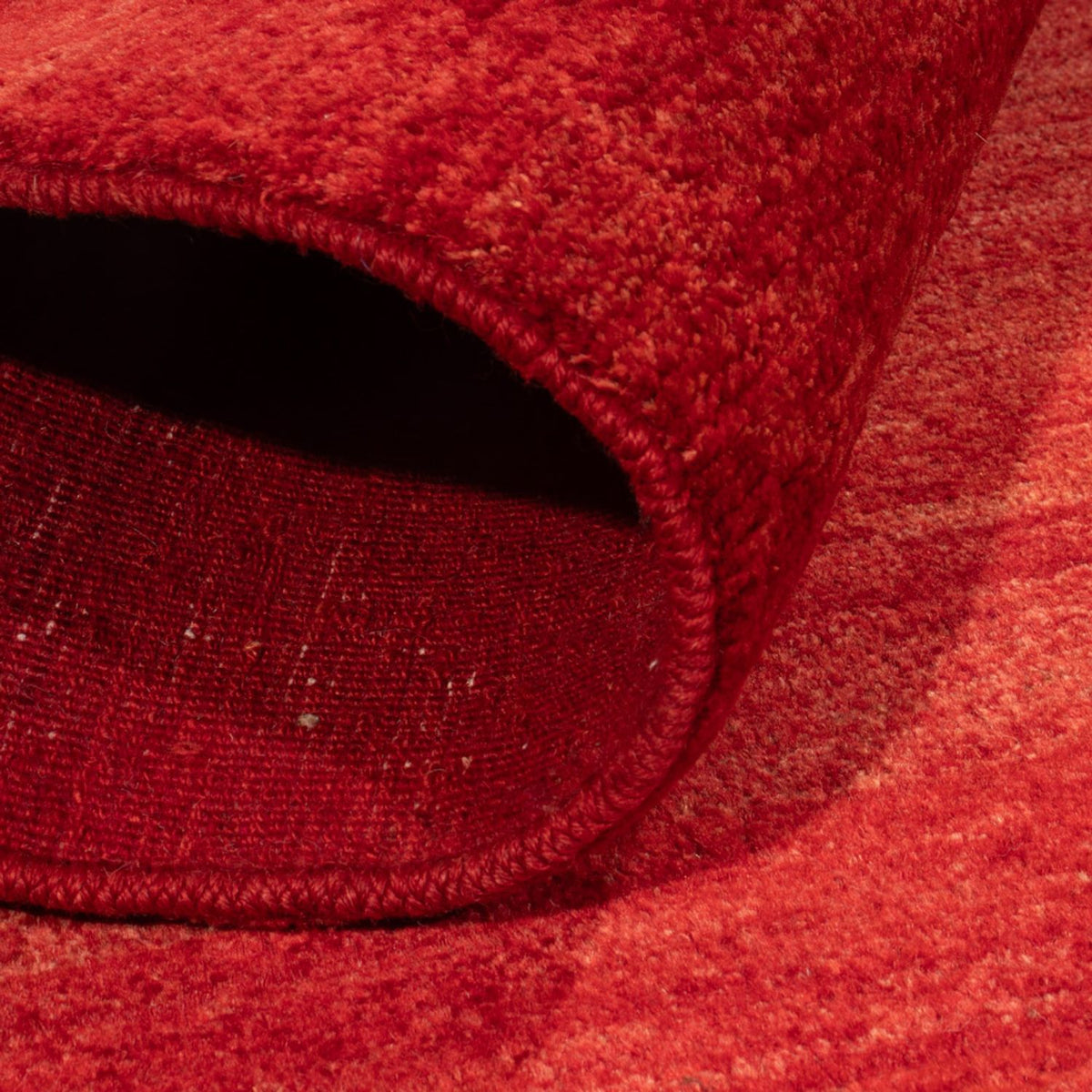 Alfombra Gabbeh - Persa - 142 x 108 cm - rojo