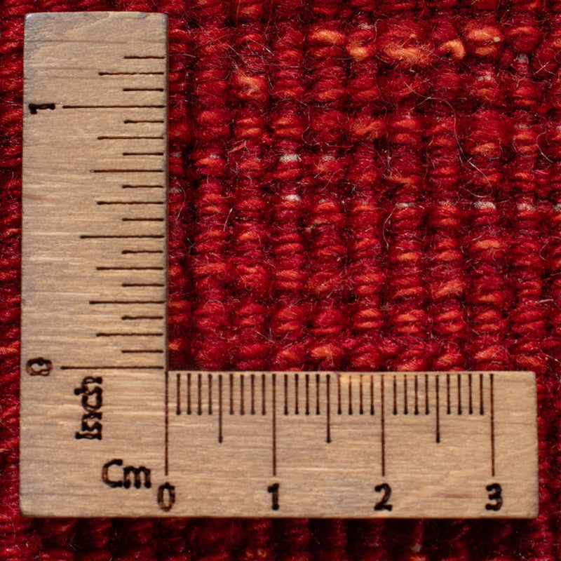 Alfombra Gabbeh - Persa - 146 x 100 cm - rojo