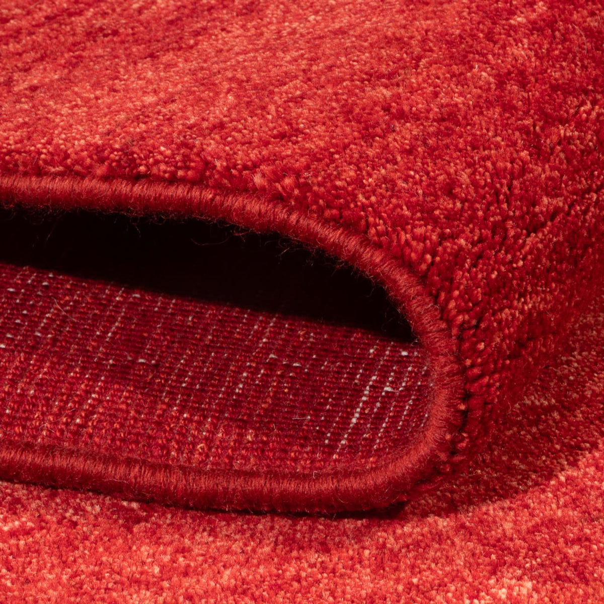 Alfombra Gabbeh - Persa - 184 x 139 cm - rojo