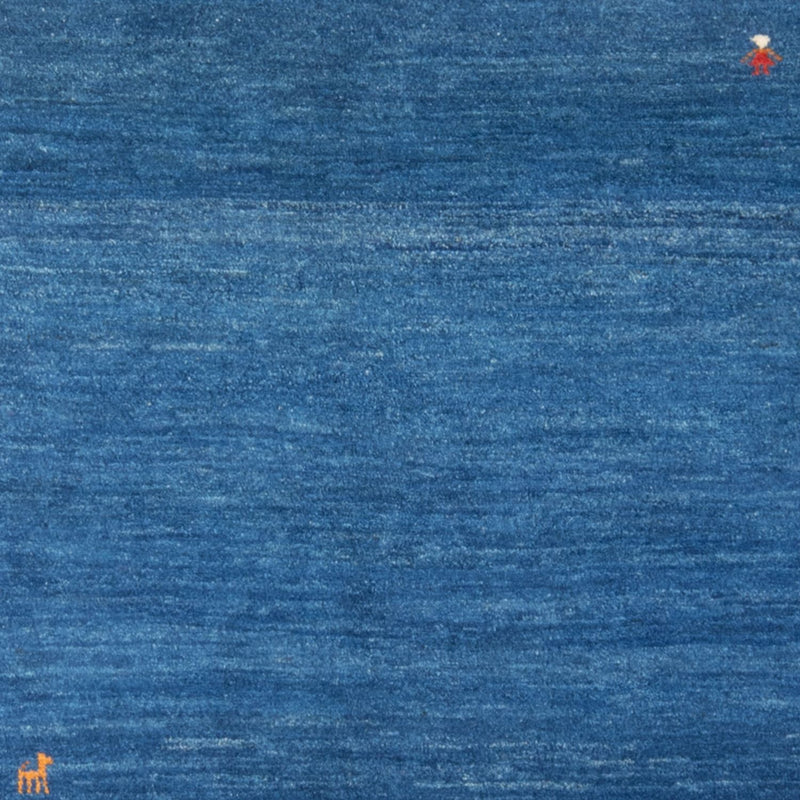 Alfombra Gabbeh - Persa - 184 x 122 cm - azul marino