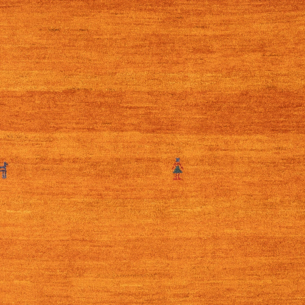 Alfombra Gabbeh - Persa - 187 x 123 cm - naranja