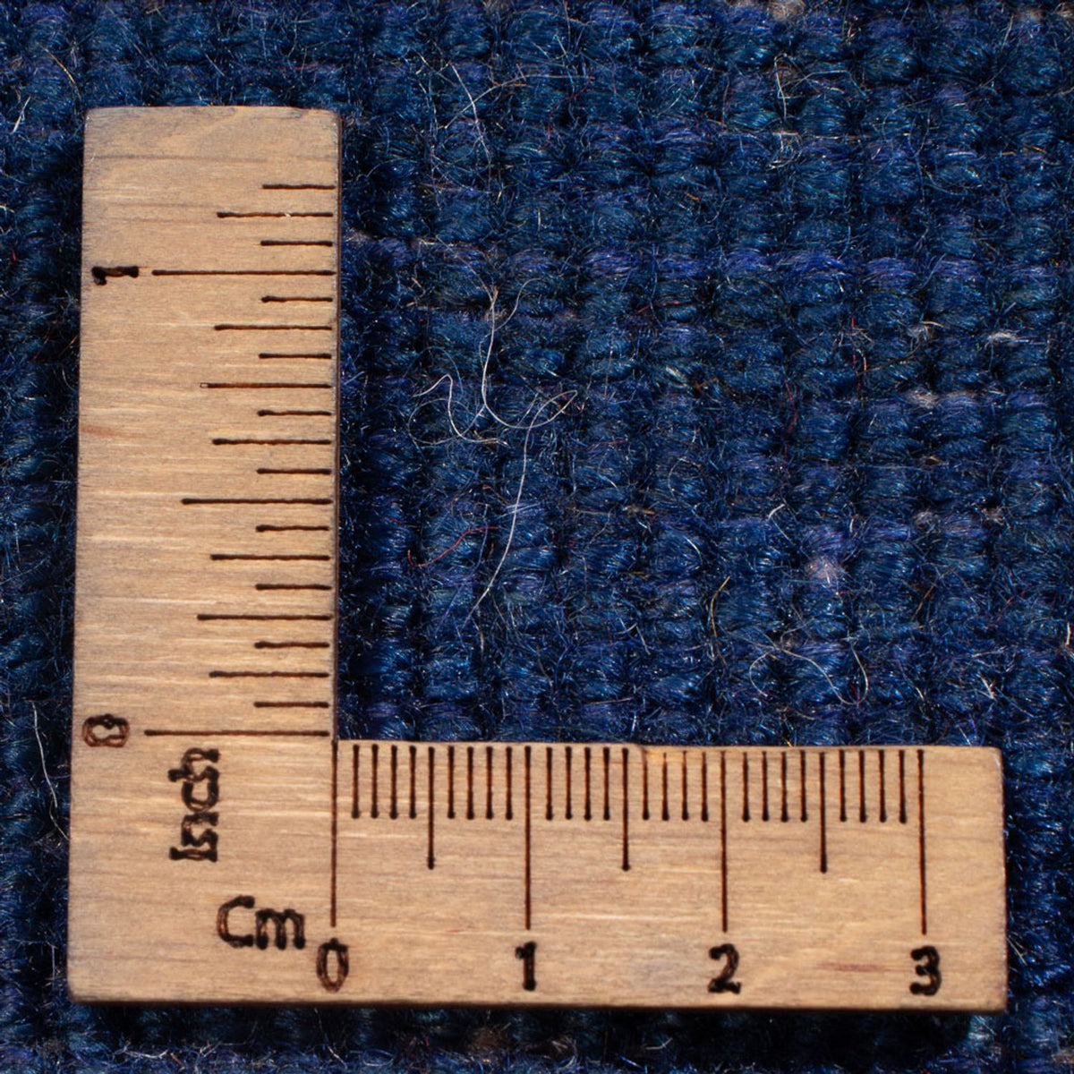 Alfombra Gabbeh - Persa - 172 x 117 cm - azul oscuro