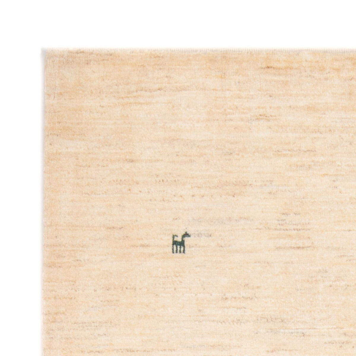 Alfombra Gabbeh - Persa - 153 x 108 cm - beige claro