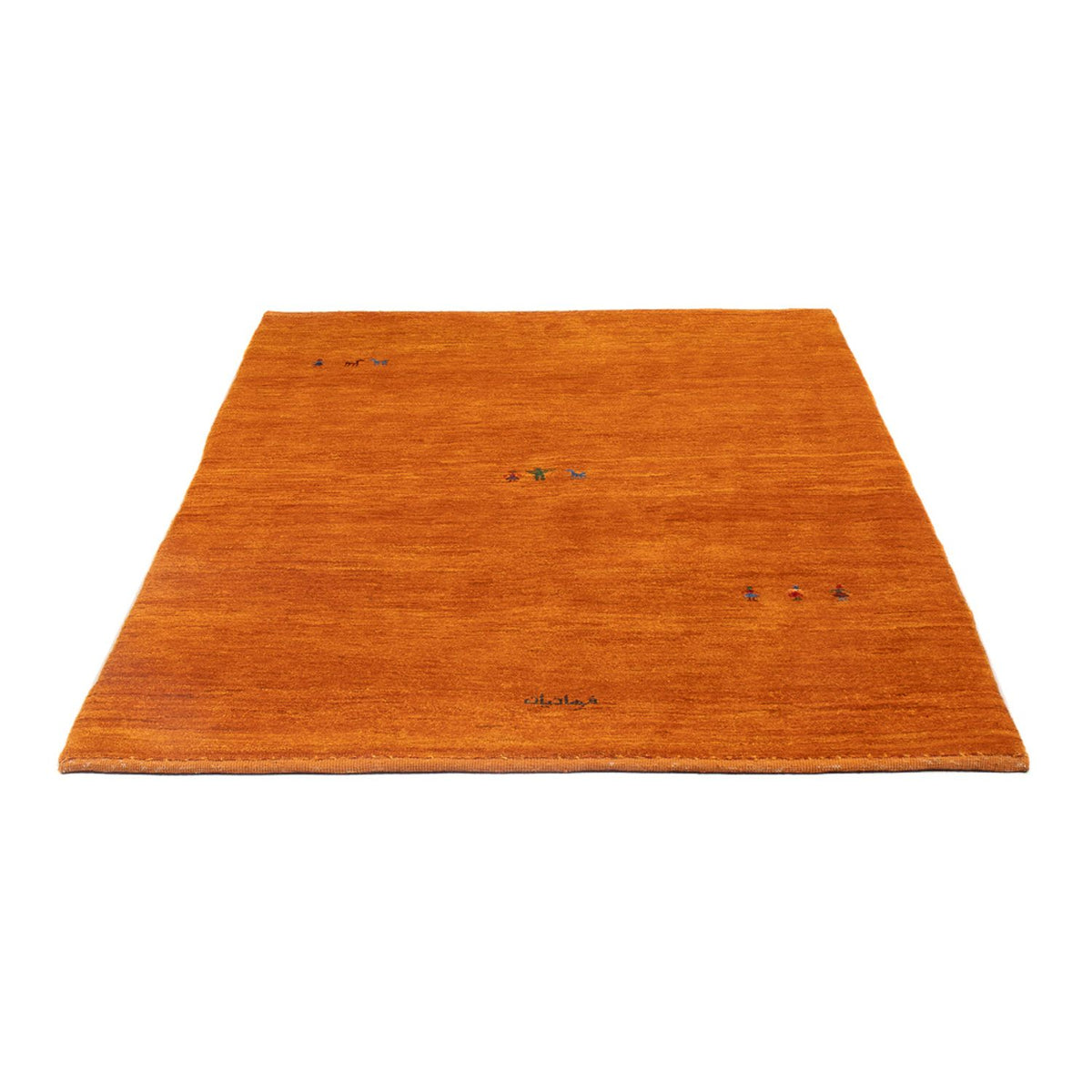 Alfombra Gabbeh - Persa - 178 x 123 cm - naranja