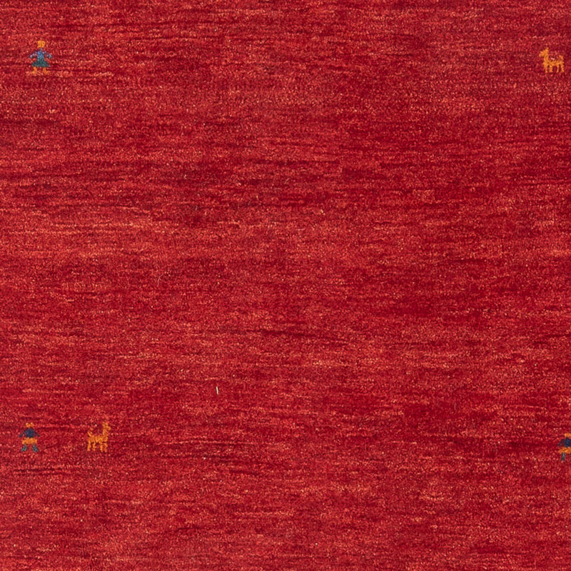 Alfombra Gabbeh - Persa - 186 x 122 cm - rojo