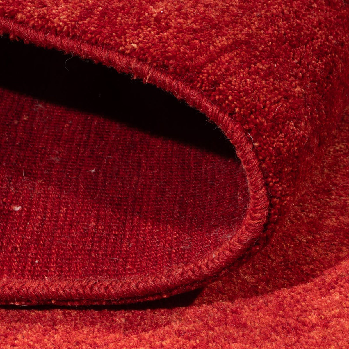 Alfombra Gabbeh - Persa - 186 x 122 cm - rojo