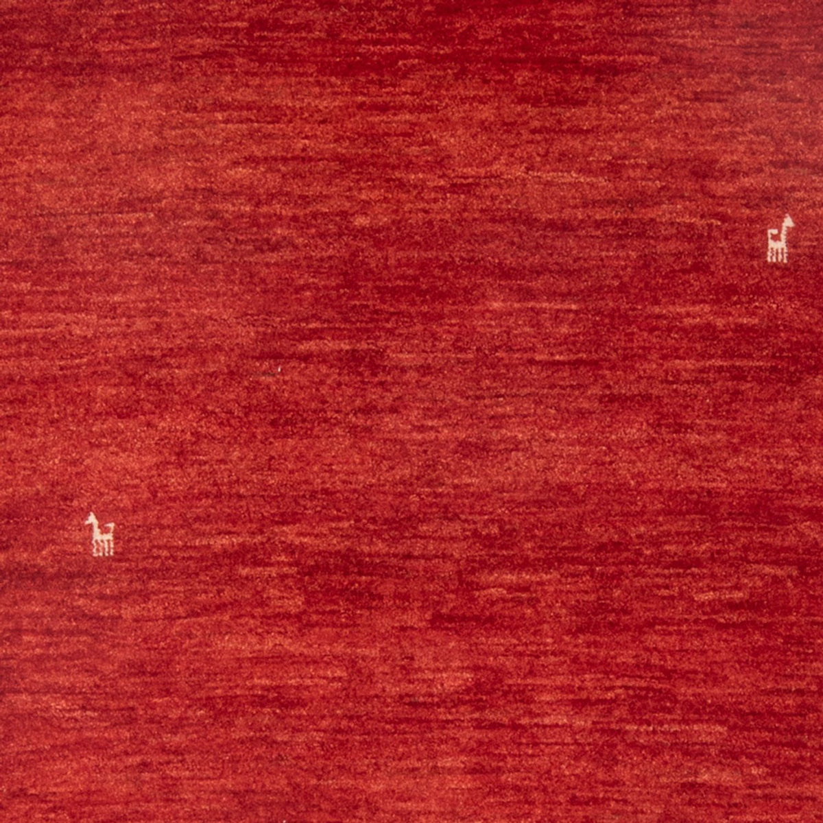 Alfombra Gabbeh - Persa - 145 x 101 cm - rojo