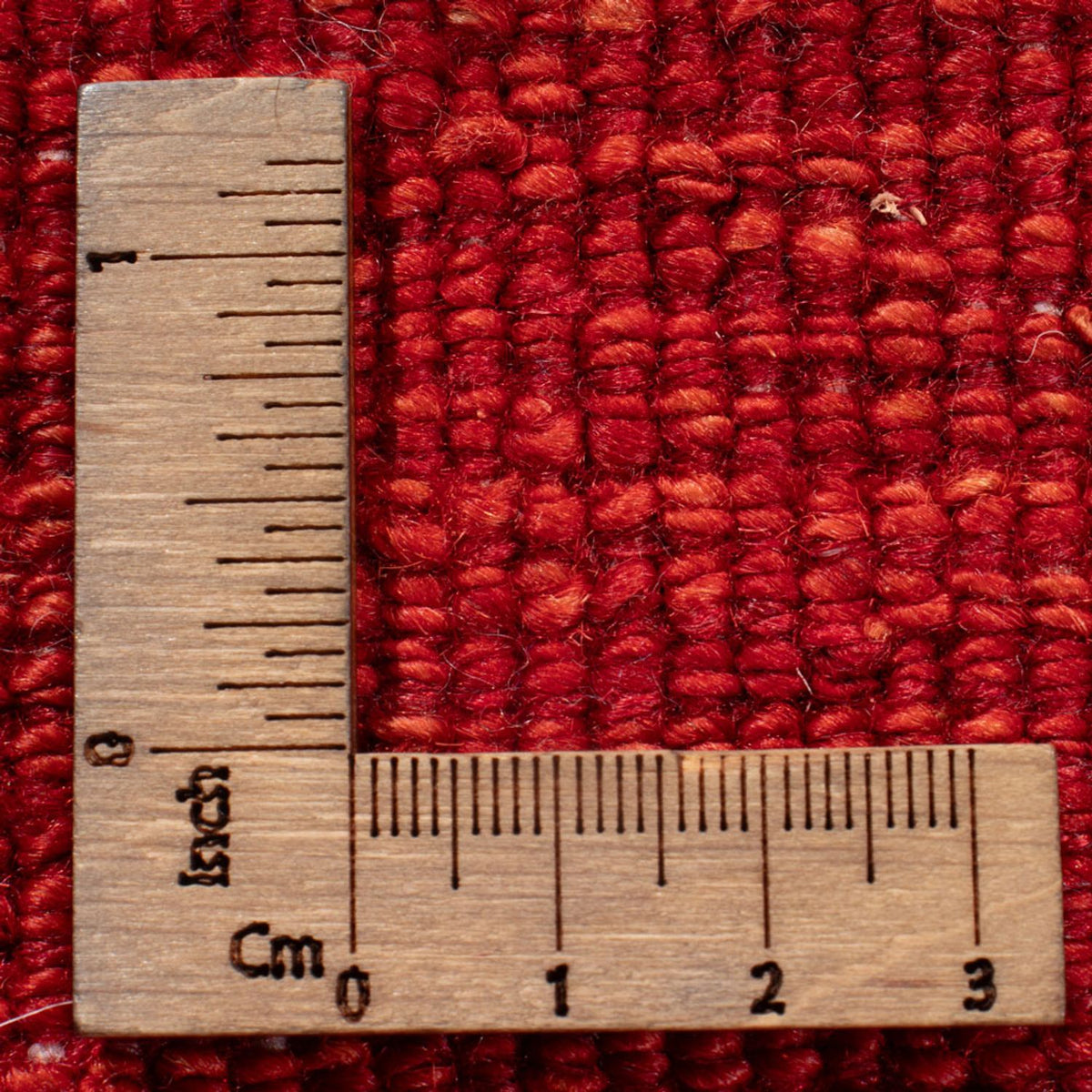 Alfombra Gabbeh - Persa - 140 x 104 cm - rojo