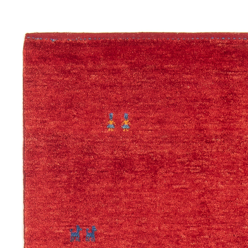 Alfombra Gabbeh - Persa - 183 x 123 cm - rojo