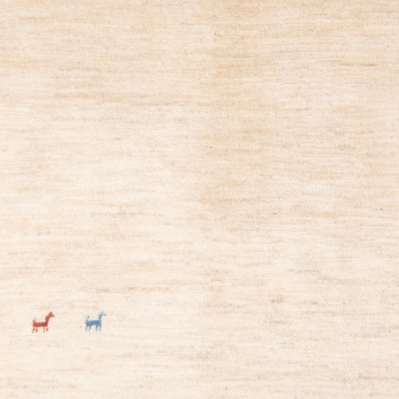 Alfombra Gabbeh - Persa - 158 x 108 cm - beige claro