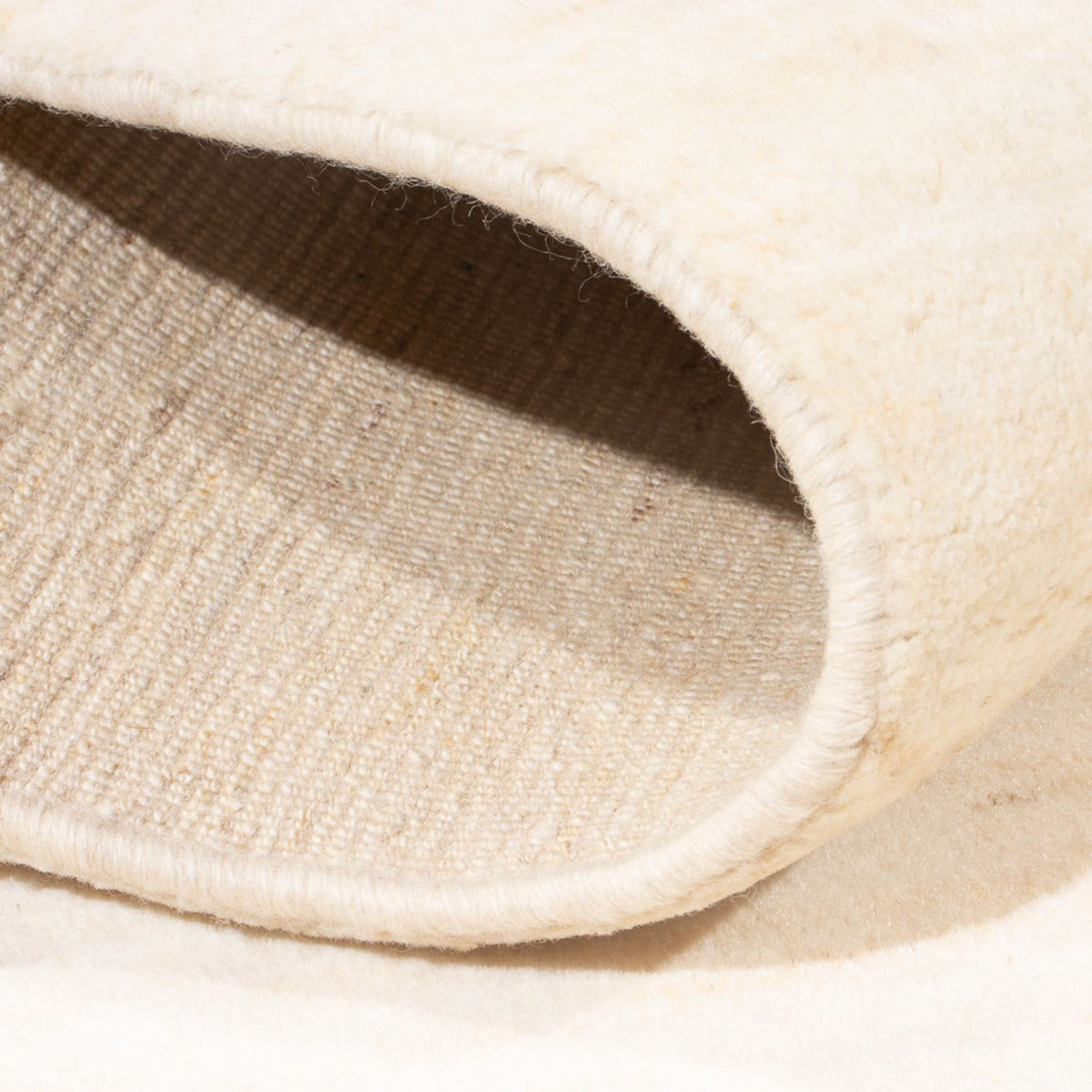 Alfombra de pasillo Alfombra Gabbeh - Persa - 177 x 104 cm - beige