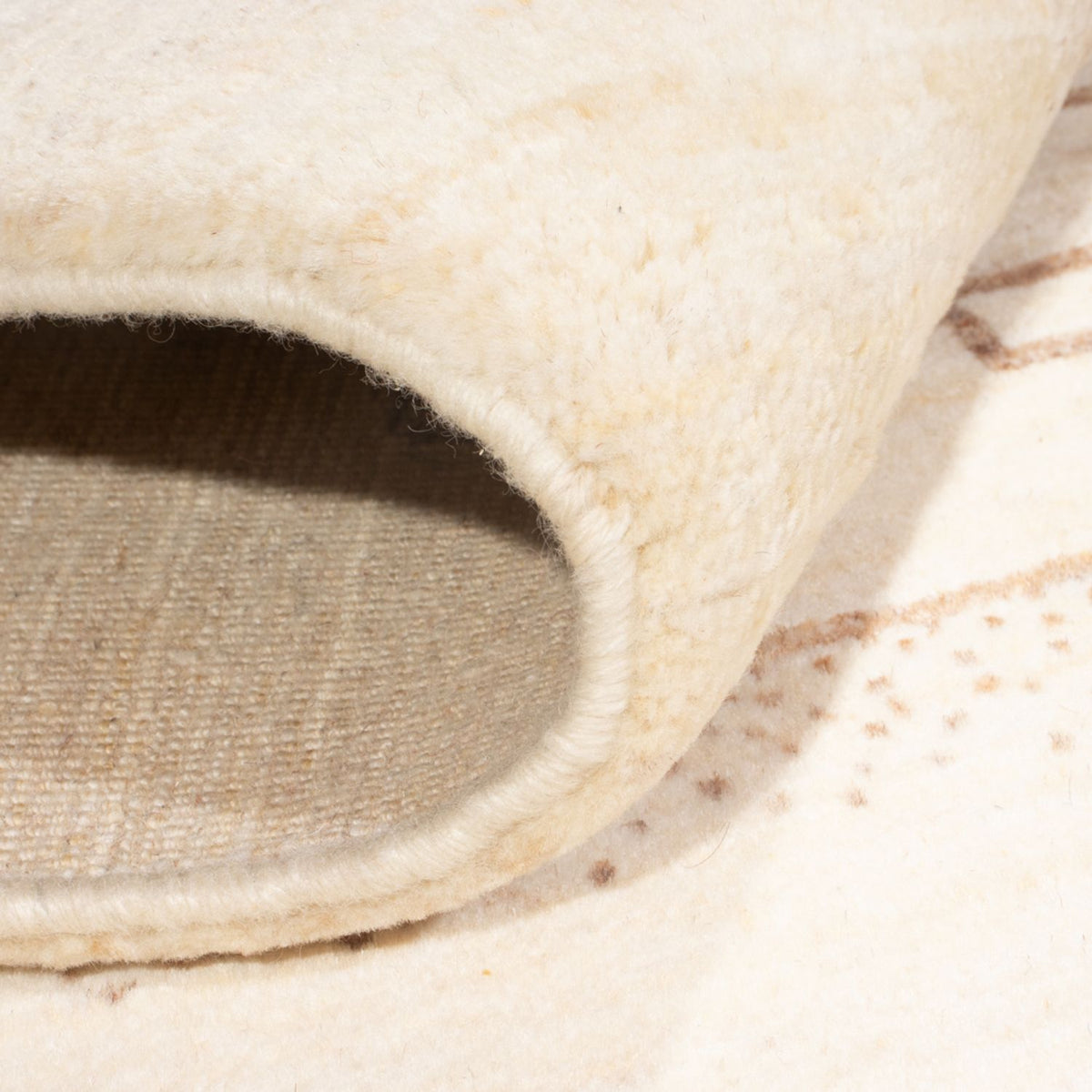 Alfombra Gabbeh - Persa - 148 x 102 cm - beige claro