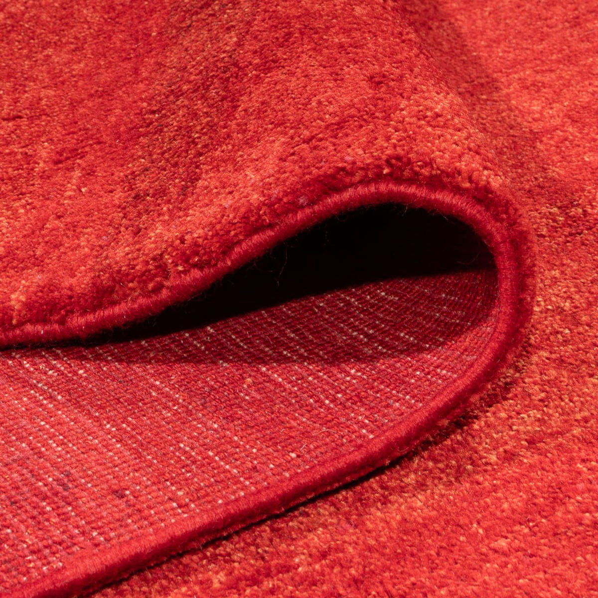 Alfombra Gabbeh - Persa - 380 x 300 cm - rojo