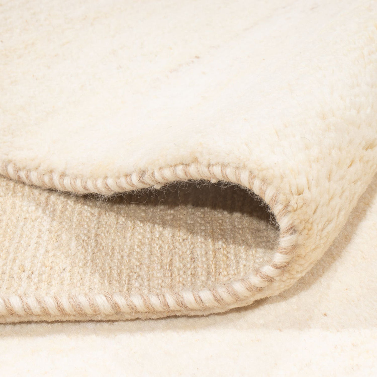 Alfombra Gabbeh - Persa - 238 x 168 cm - crema