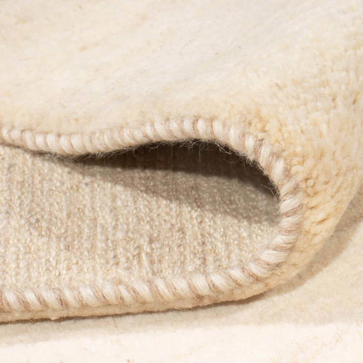 Alfombra Gabbeh - Persa - 238 x 166 cm - beige claro