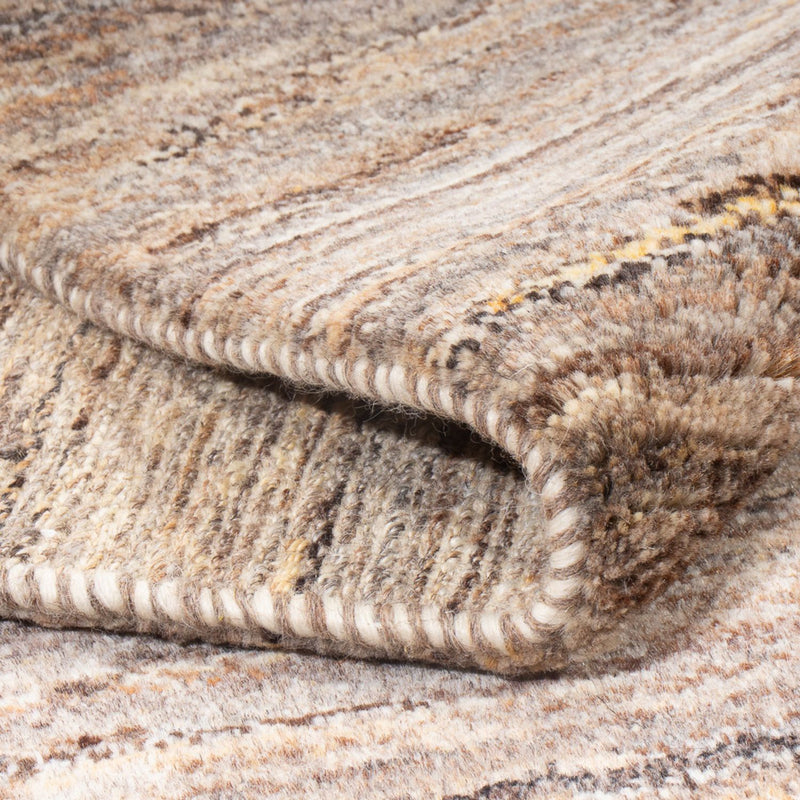 Alfombra Gabbeh - Persa - 194 x 154 cm - beige oscuro