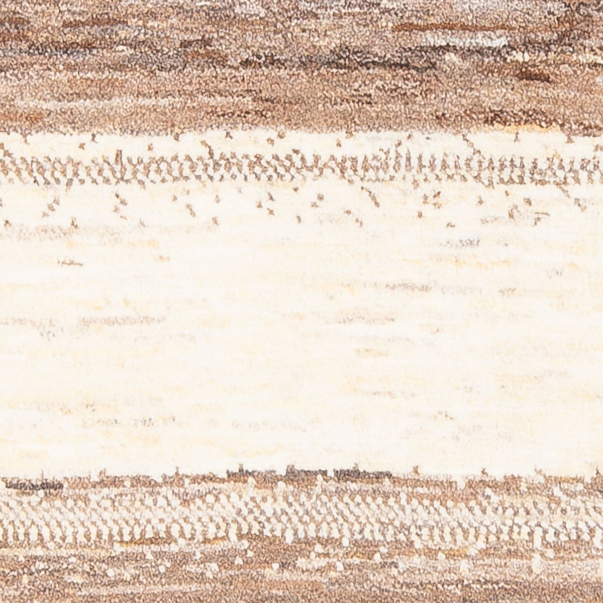 Alfombra Gabbeh - Persa - 130 x 107 cm - natural