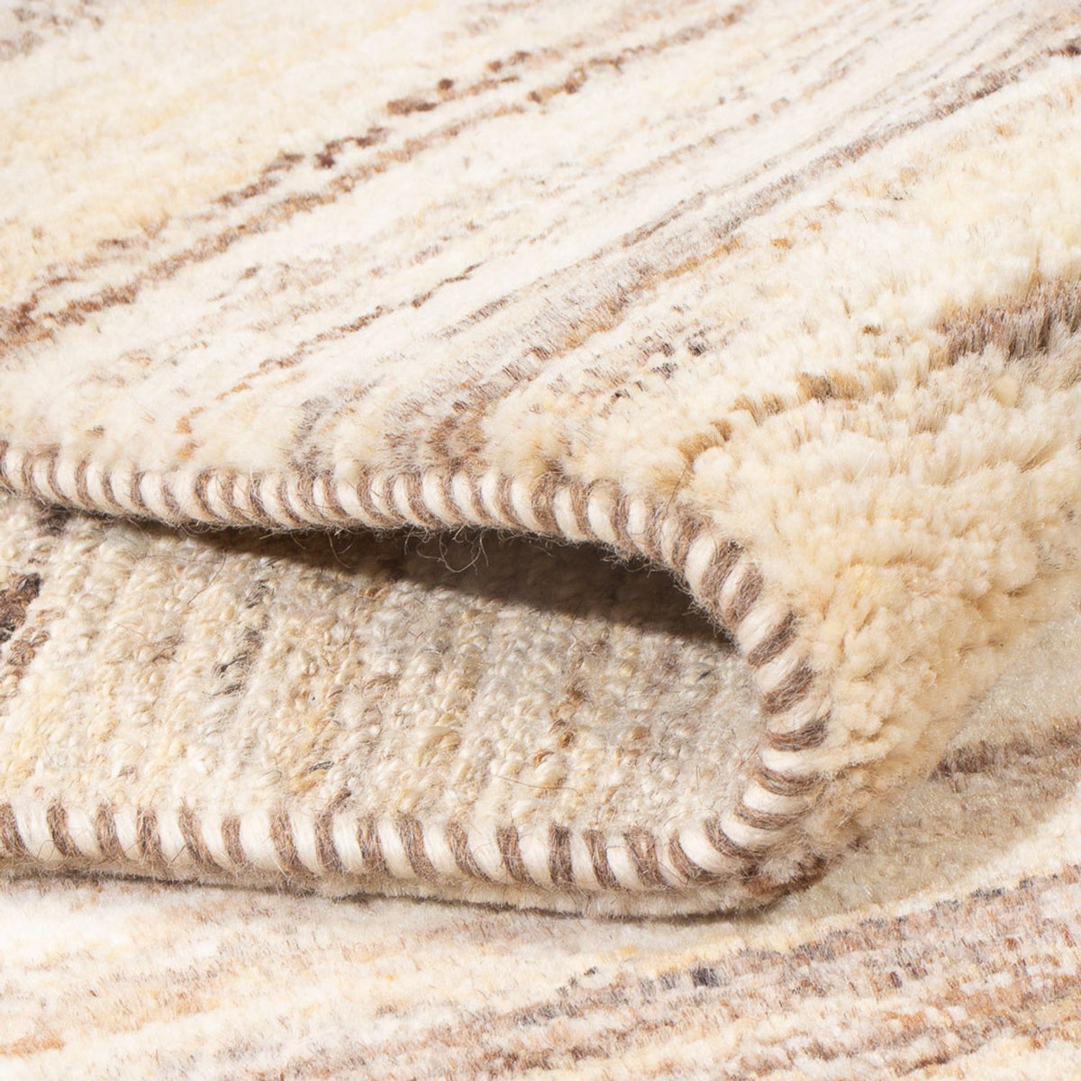 Alfombra Gabbeh - Persa - 145 x 100 cm - natural
