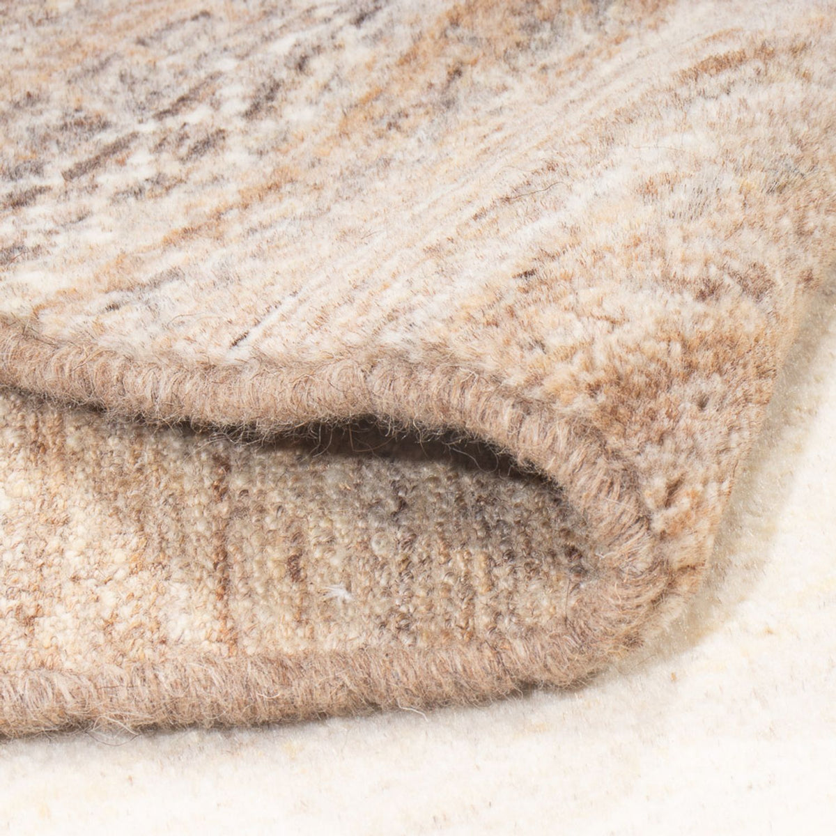 Alfombra de pasillo Alfombra Gabbeh - Persa - 292 x 84 cm - natural