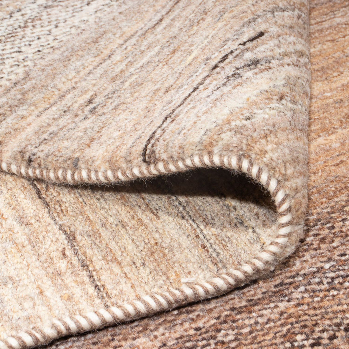 Alfombra Gabbeh - Persa - 262 x 210 cm - natural