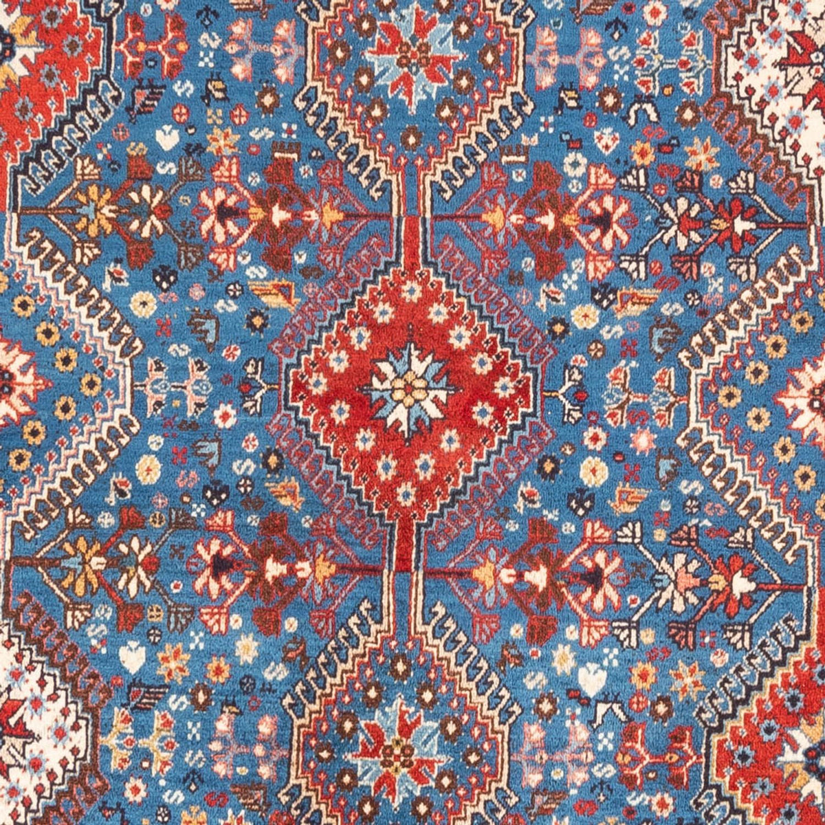 Alfombra Gabbeh - Persa - 242 x 198 cm - azul