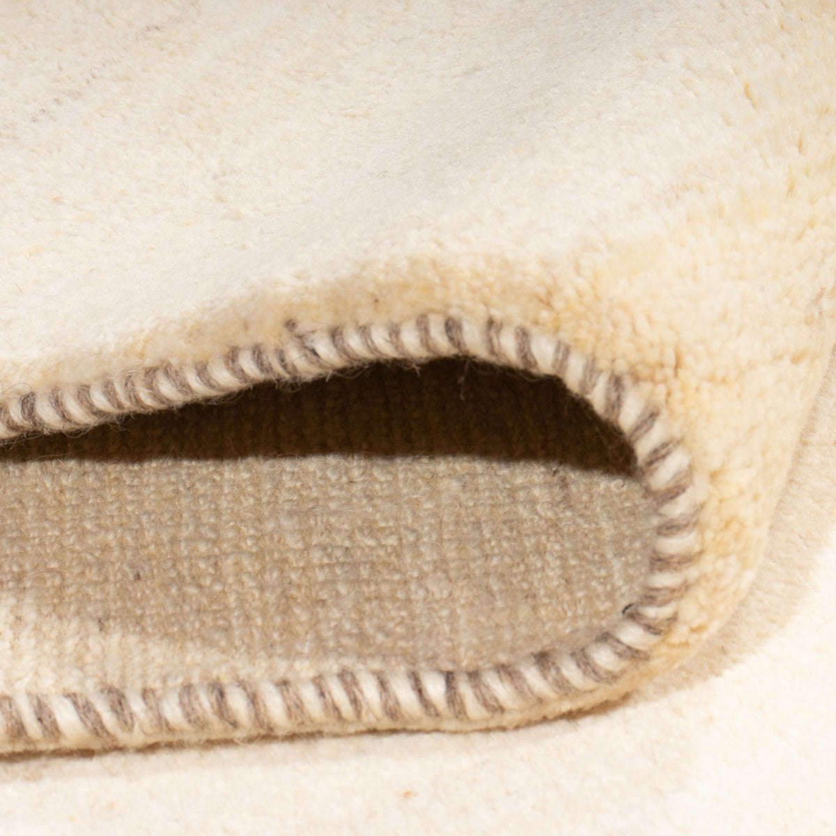 Alfombra Gabbeh - Persa - 237 x 165 cm - beige claro