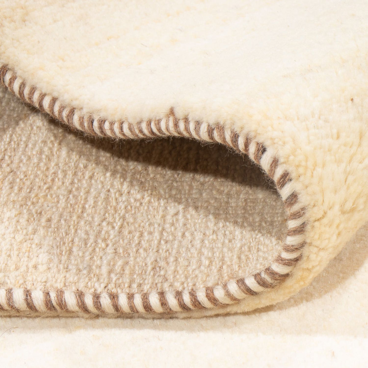 Alfombra Gabbeh - Persa - 241 x 166 cm - beige claro