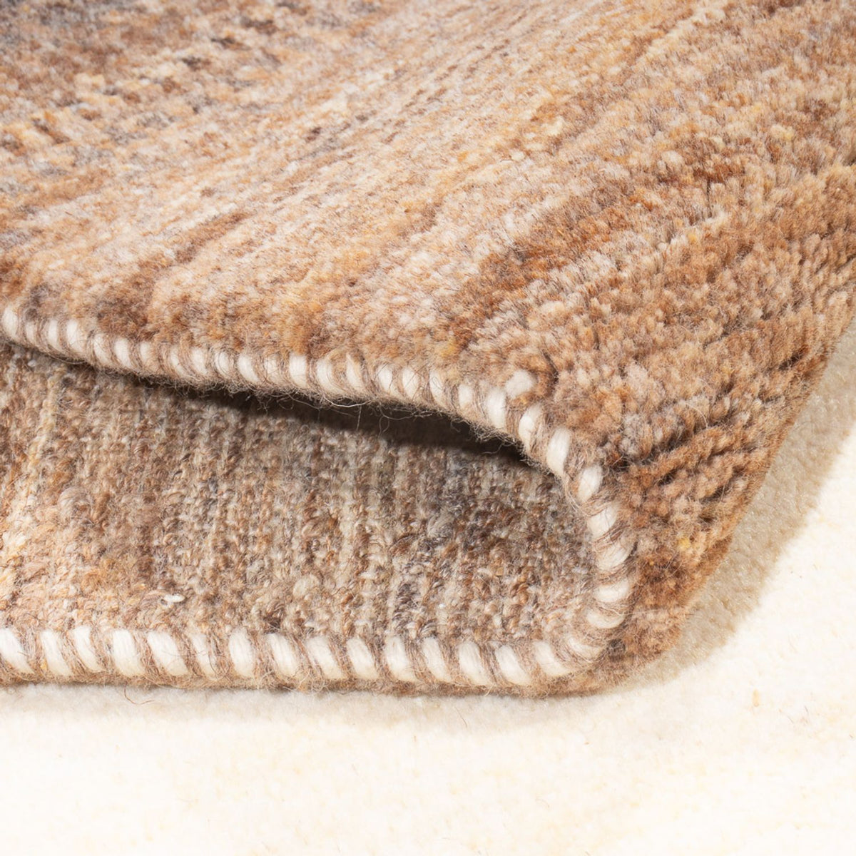 Alfombra de pasillo Alfombra Gabbeh - Persa - 231 x 80 cm - natural