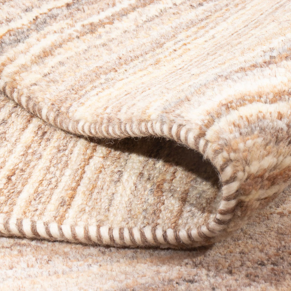 Alfombra Gabbeh - Persa - 96 x 60 cm - marrón claro