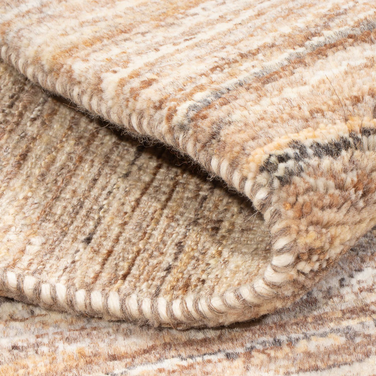 Alfombra Gabbeh - Persa - 92 x 60 cm - marrón claro