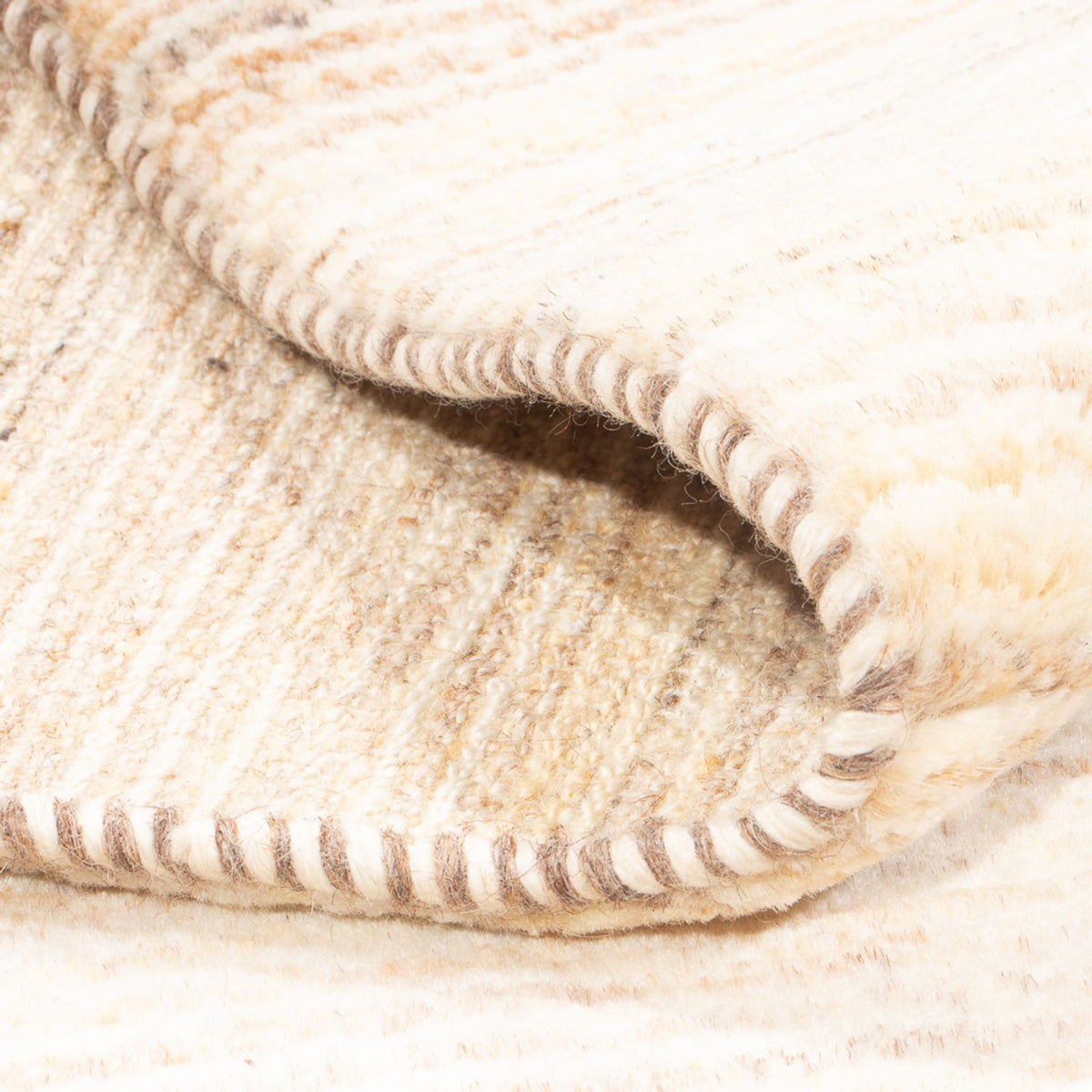 Alfombra Gabbeh - Persa - 98 x 62 cm - crema