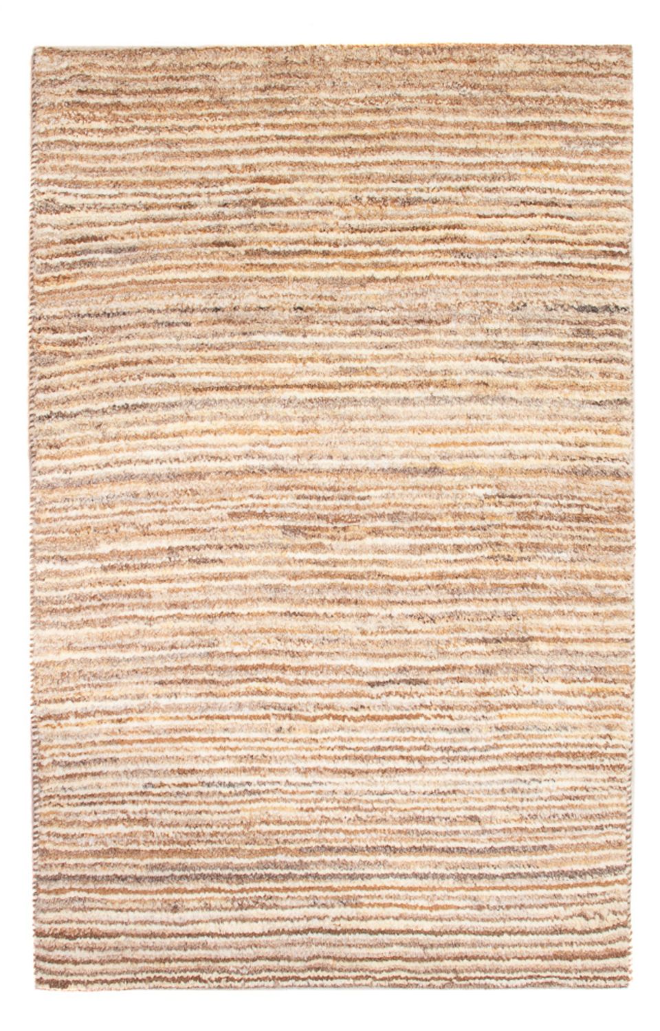 Alfombra Gabbeh - Persa - 93 x 58 cm - beige claro