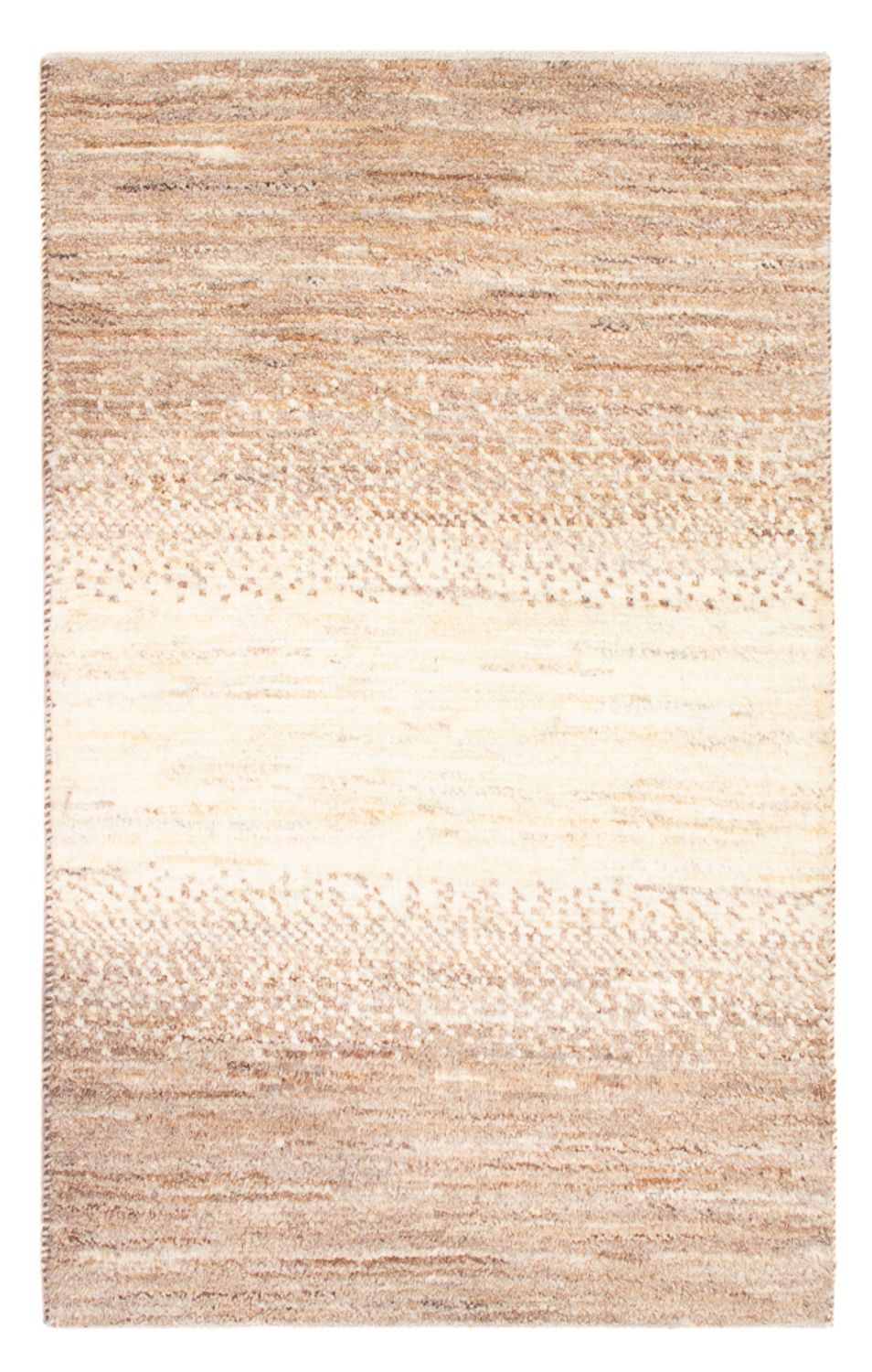 Alfombra Gabbeh - Persa - 93 x 58 cm - beige claro