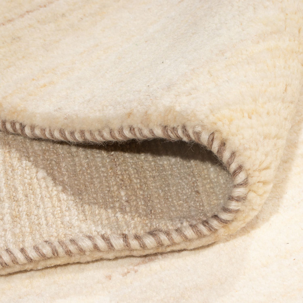 Alfombra Gabbeh - Persa - 248 x 174 cm - beige claro