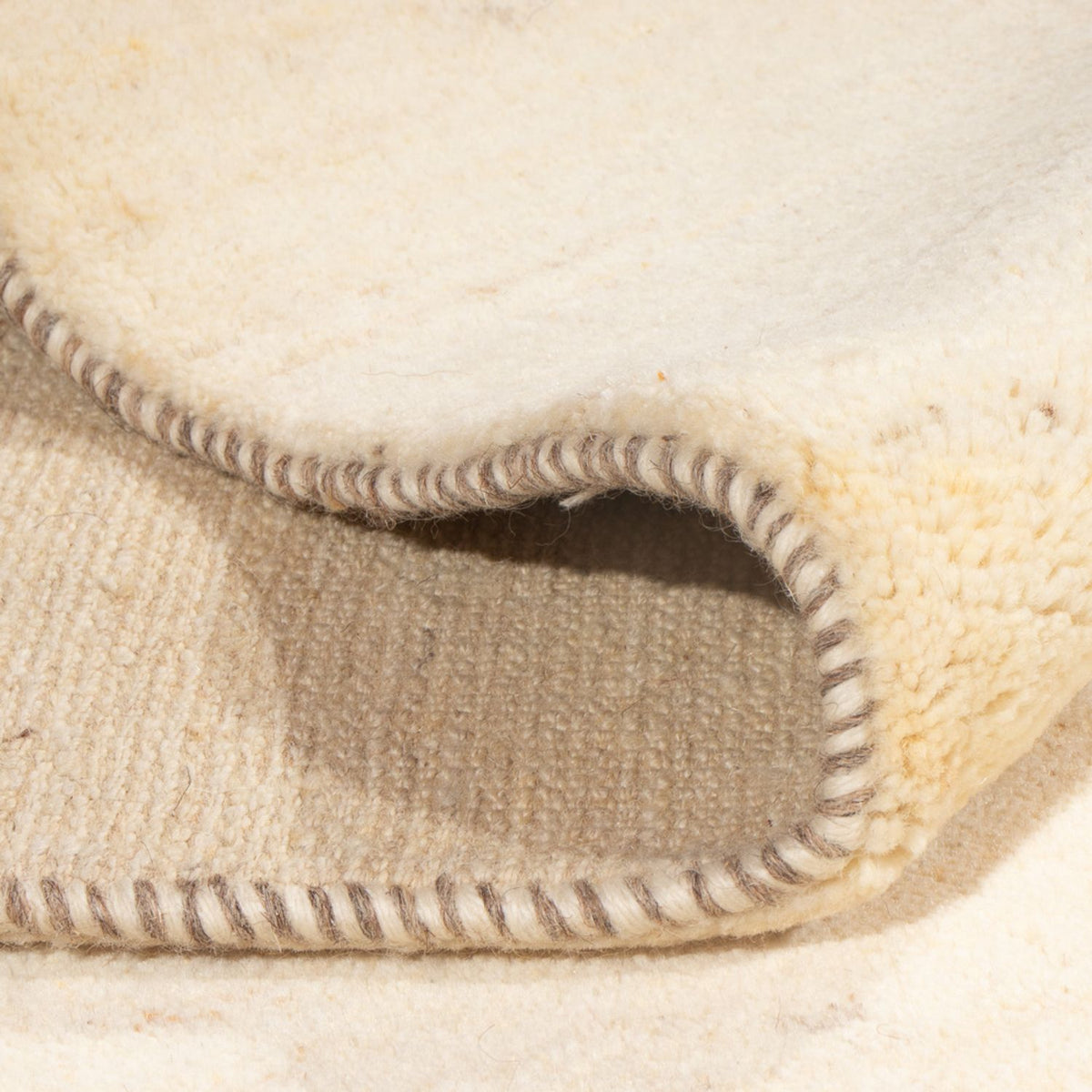 Alfombra Gabbeh - Persa - 234 x 172 cm - beige claro