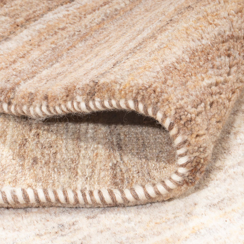 Alfombra de pasillo Alfombra Gabbeh - Persa - 334 x 87 cm - natural