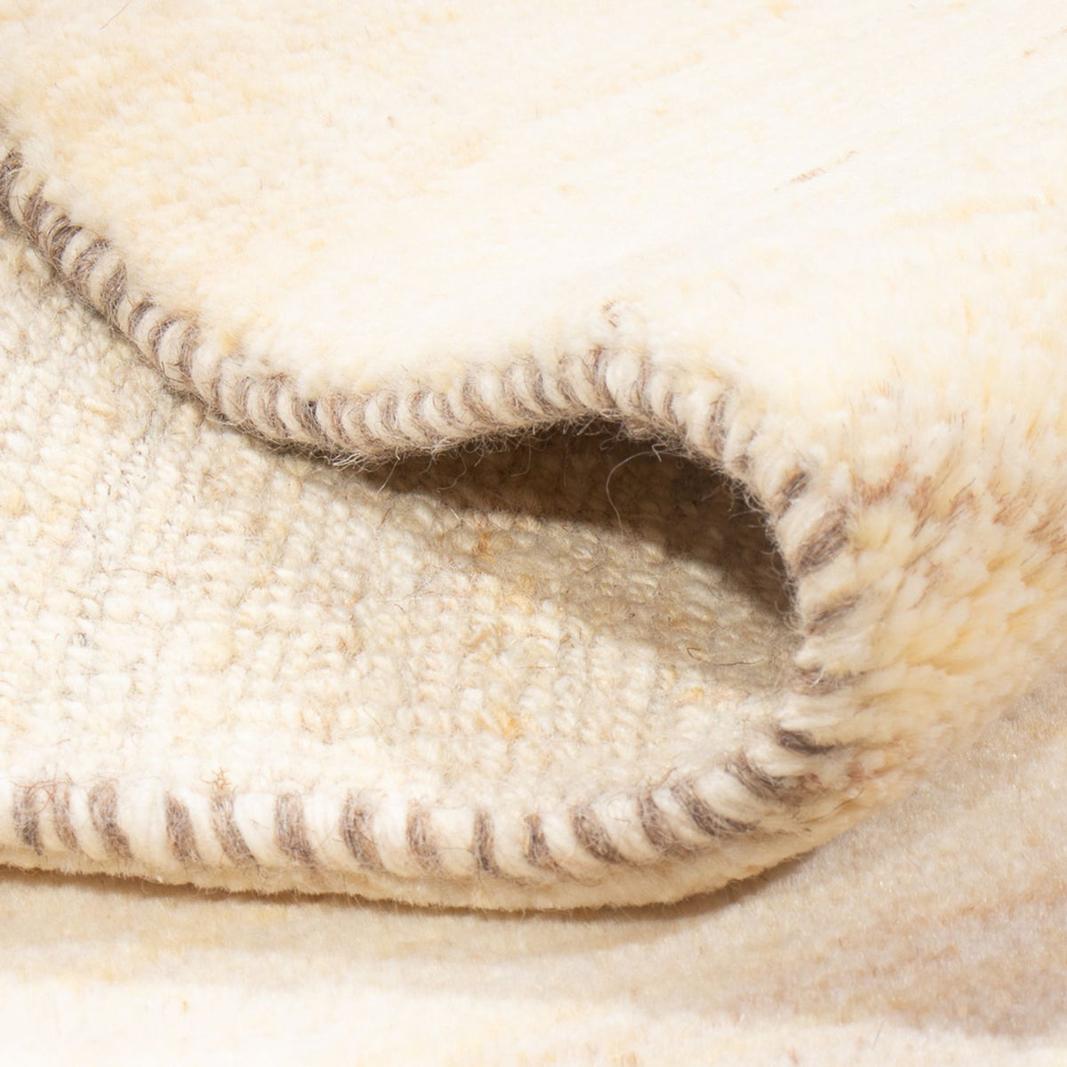 Alfombra Gabbeh - Persa - 101 x 61 cm - crema