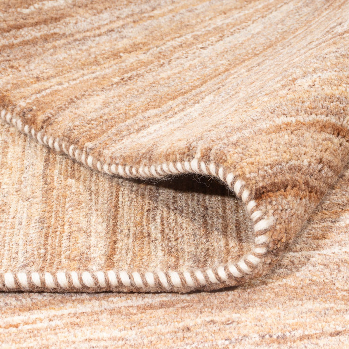 Alfombra Gabbeh - Persa - 198 x 155 cm - beige oscuro