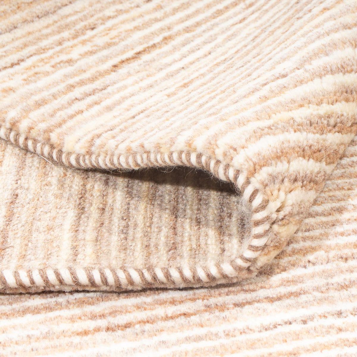 Alfombra Gabbeh - Persa - 204 x 152 cm - beige oscuro