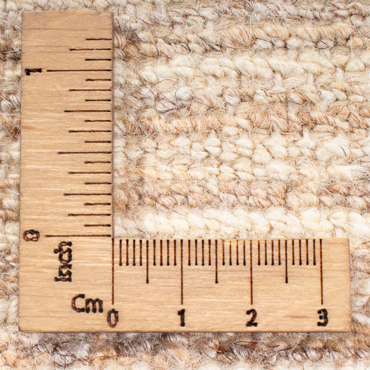 Alfombra Gabbeh - Persa - 204 x 152 cm - beige oscuro