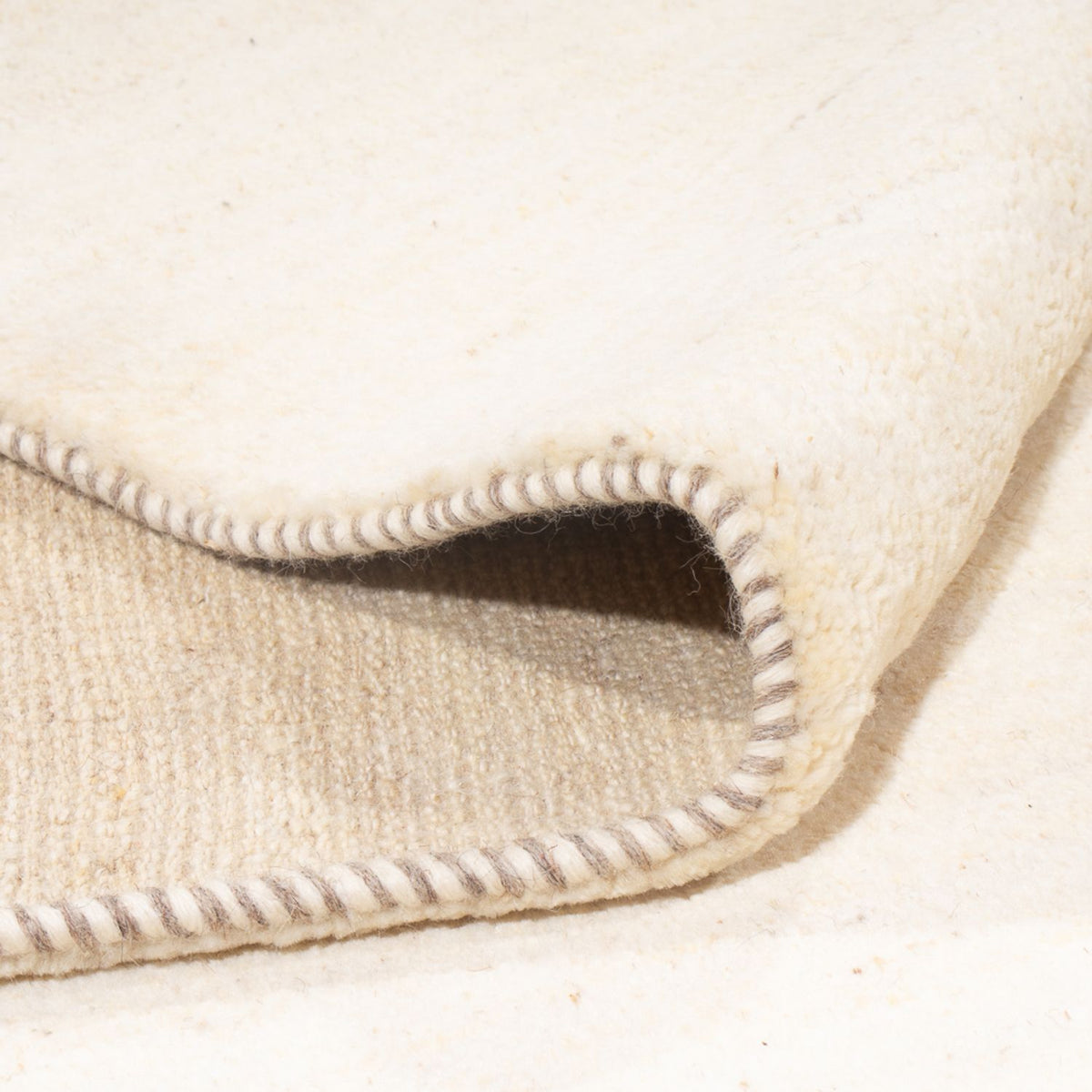 Alfombra Gabbeh - Persa - 313 x 213 cm - blanco