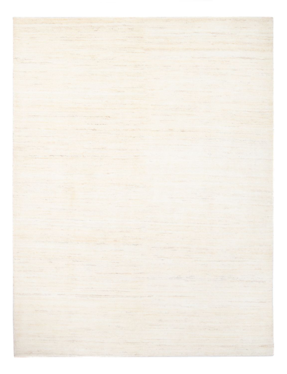 Alfombra Gabbeh - Persa - 235 x 171 cm - blanco natural