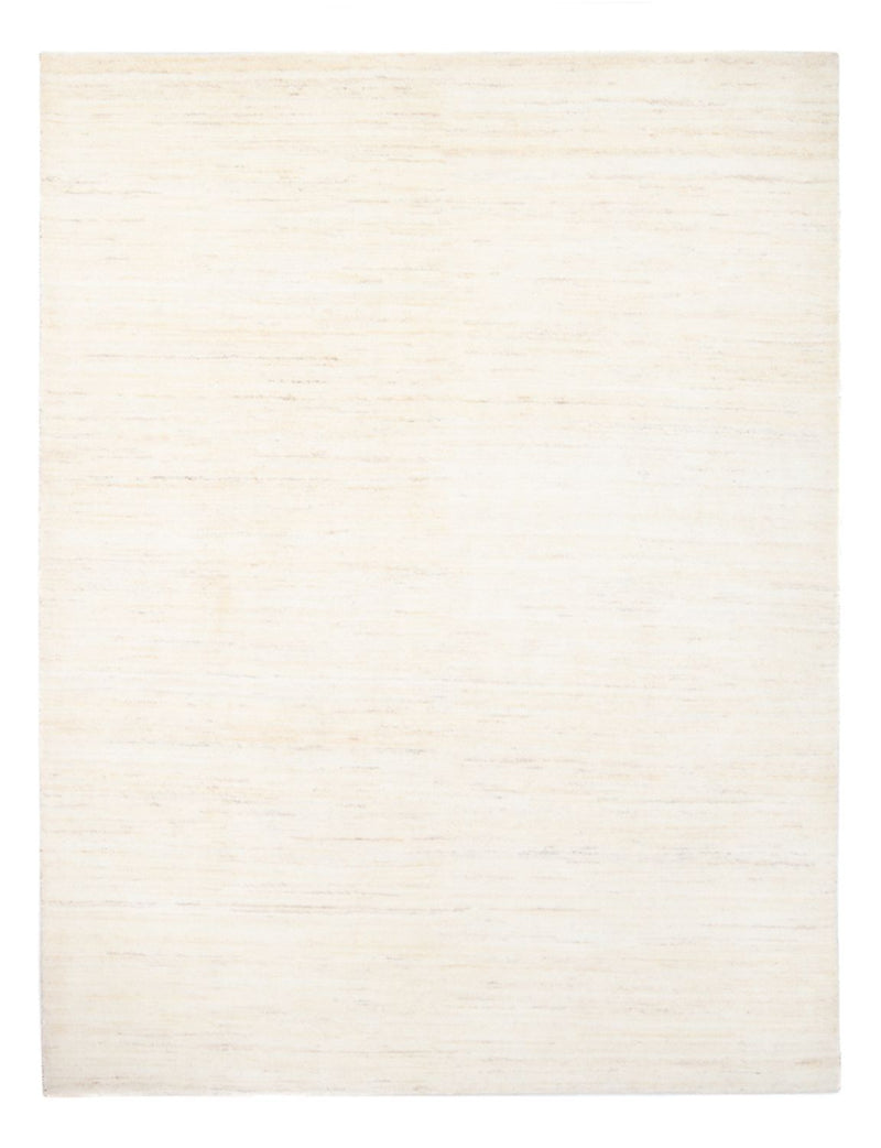 Alfombra Gabbeh - Persa - 235 x 171 cm - blanco natural