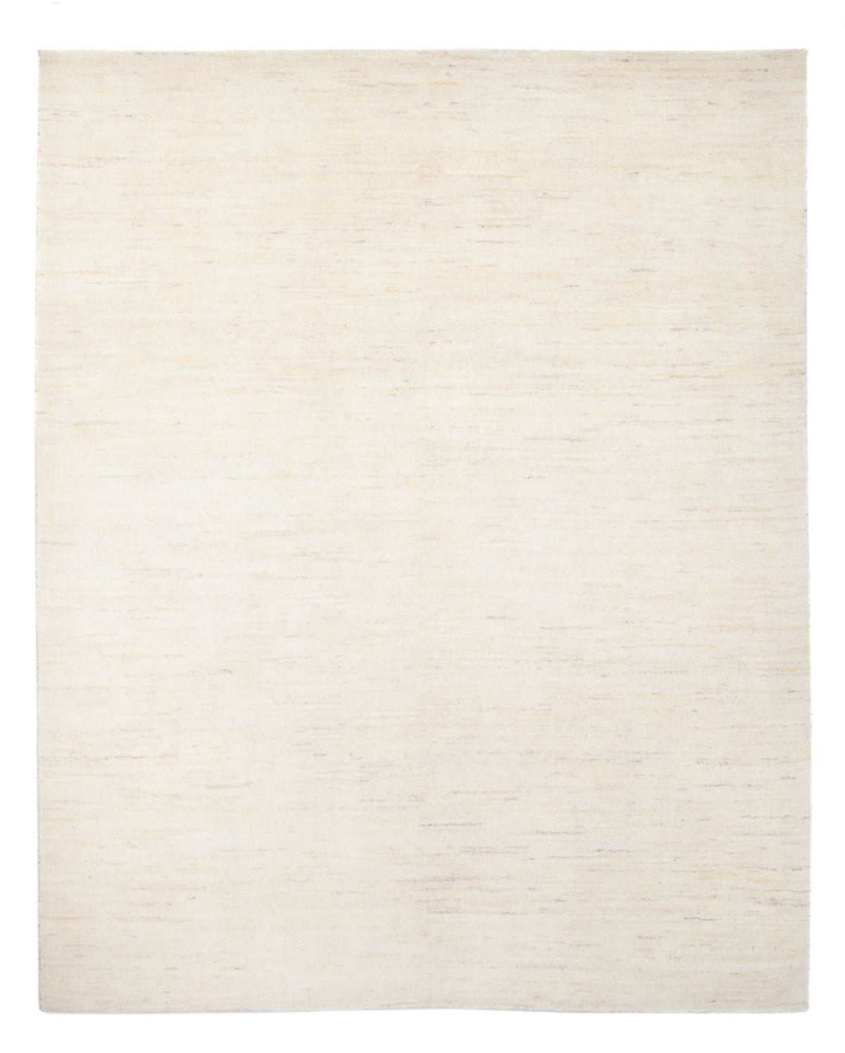 Alfombra Gabbeh - Persa - 232 x 174 cm - blanco natural
