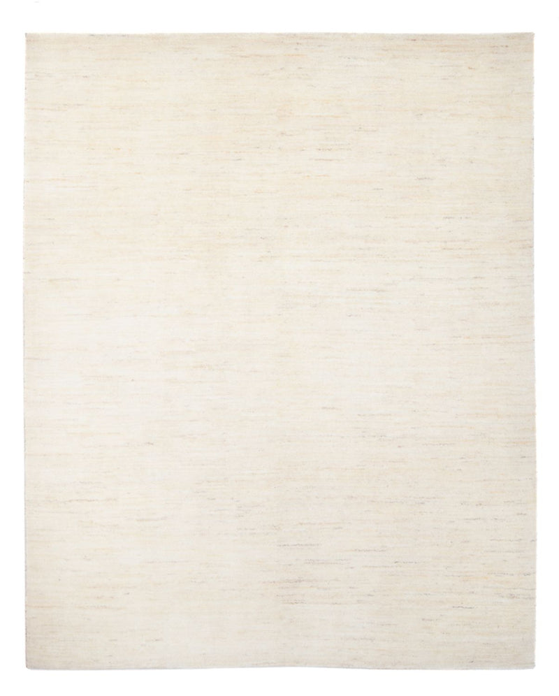 Alfombra Gabbeh - Persa - 232 x 174 cm - blanco natural