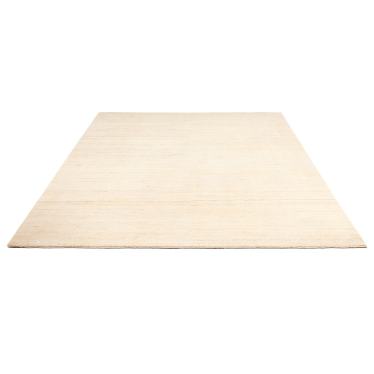 Alfombra Gabbeh - Persa - 242 x 182 cm - blanco natural
