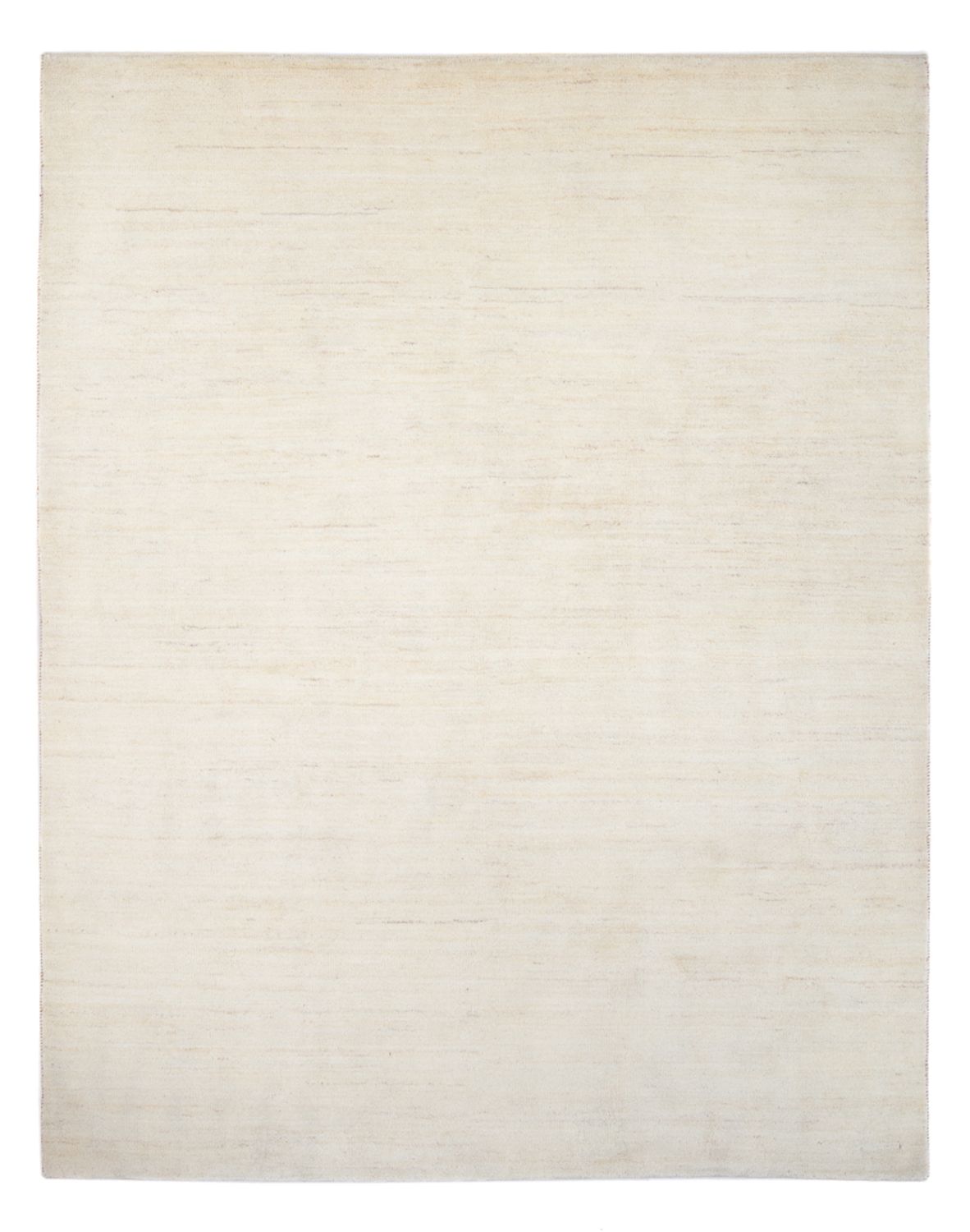 Alfombra Gabbeh - Persa - 240 x 175 cm - blanco natural